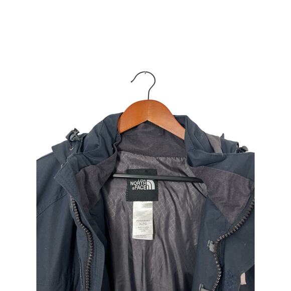 Vtg North Face Goose Down Coat XL Hyvent Mens Dark Gray Parka Jacket Winter - Picture 8 of 13